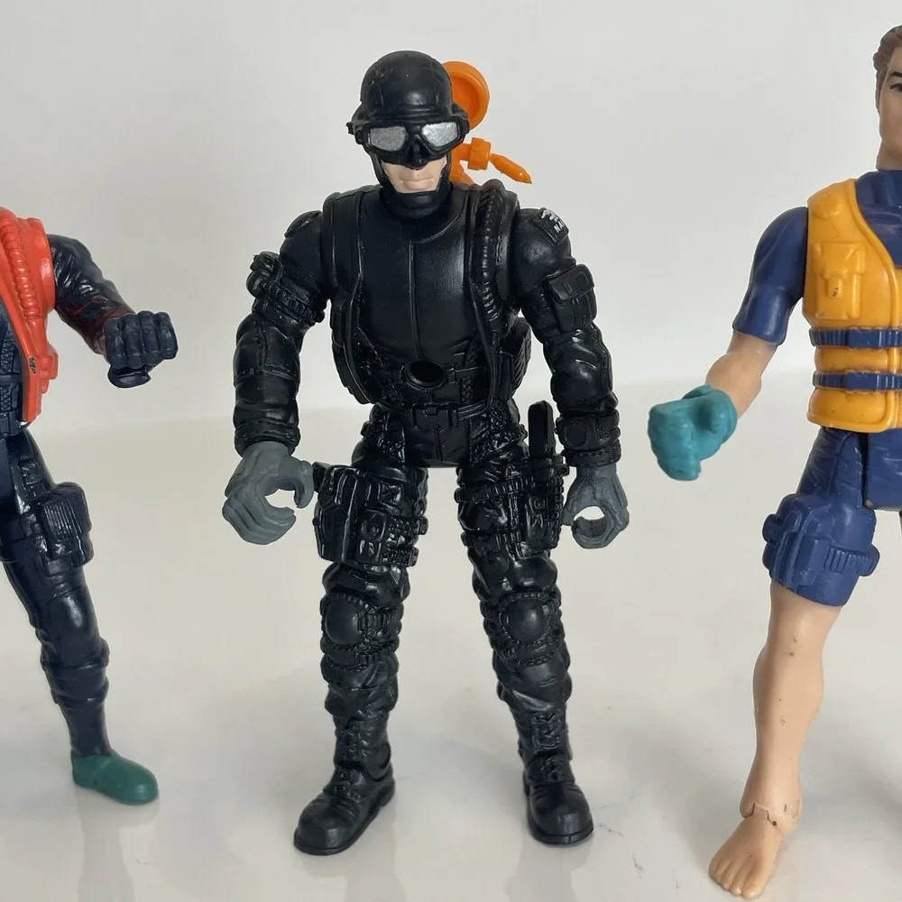 Lot Of‎ 4 Scuba Divers Action Figures Chap Mei